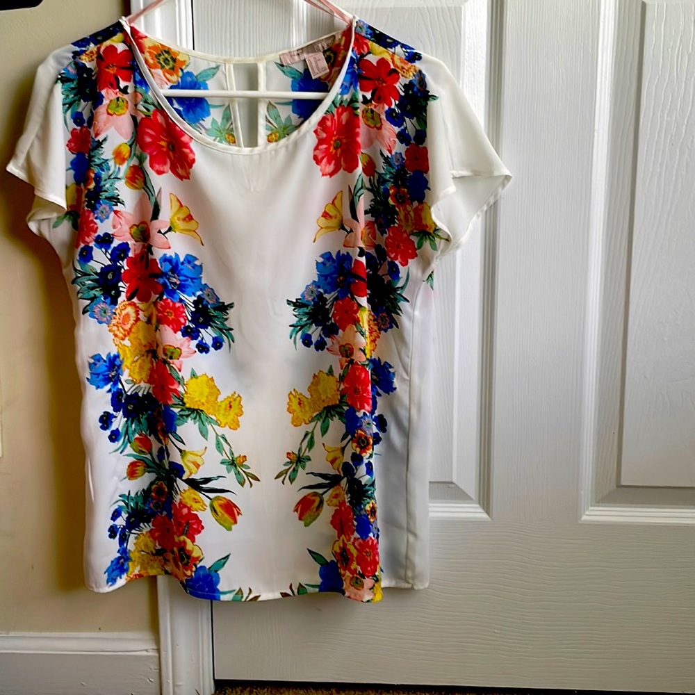 Forever 21 watercolors blouse.